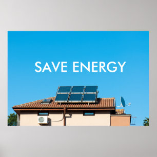 Zonnecelsysteem Poster