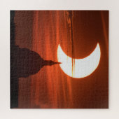 Zonneclipse 2021 legpuzzel (Horizontaal)