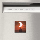 Zonneclipse 2021 magneet (Insitu (Vaatwasser))