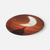 Zonneclipse 2021 papieren bordje (Gekanteld)