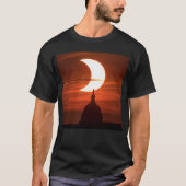 Zonneclipse 2021 t-shirt (Voorkant)