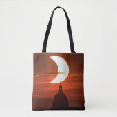 Zonneclipse 2021 tote bag (Voorkant)