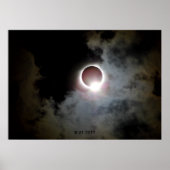 Zonneclipse 21 augustus 2017 poster (Voorkant)