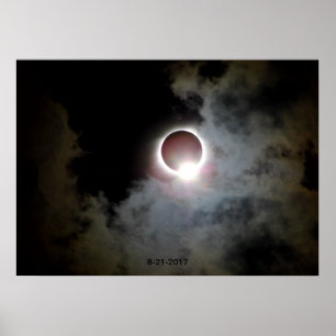 Zonneclipse 21 augustus 2017 poster