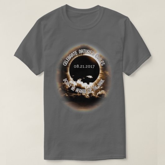 Zonneclipse 82117 t-shirt (Design voorkant)