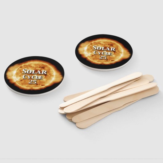 Zonnecyclus 25 Actieve zon Handwaaier (Niet-gemonteerd)