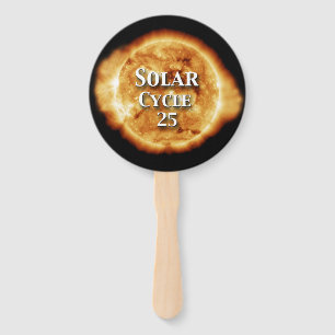 Zonnecyclus 25 Actieve zon Handwaaier