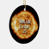 Zonnecyclus 25 Actieve zon Keramisch Ornament (Rechts)