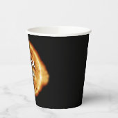 Zonnecyclus 25 Actieve zon Papieren Bekers (Links)