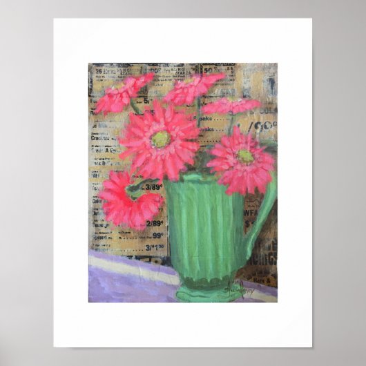 Zonnedag 11 x 14 inch afdrukken poster (Voorkant)