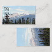 Zonnedag/Bergen Visitekaartje (Voorkant / Achterkant)