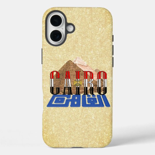 Zonnedag Egyptische middag in Caïro Case-Mate iPhone Case (Achterkant)
