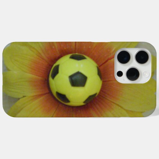 Zonnedag football Case-Mate iPhone case (Achterkant (horizontaal))