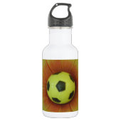 Zonnedag football waterfles  (Voorkant)