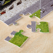 Zonnedag Rode Caboose Brain Game Gift Legpuzzel (Zijkant)