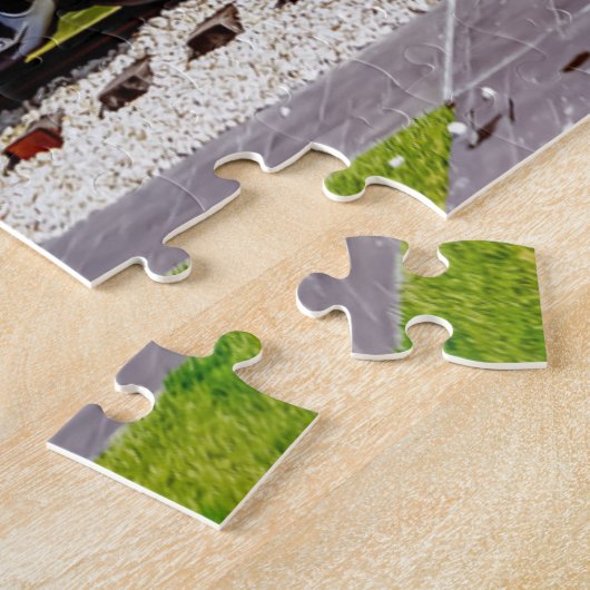 Zonnedag Rode Caboose Brain Game Gift Legpuzzel (Zijkant)