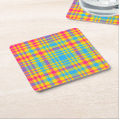 Zonnedagen geplakt papier Onderzetters (Schuin)