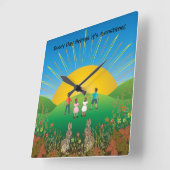 Zonnedagen klok (Hoek)