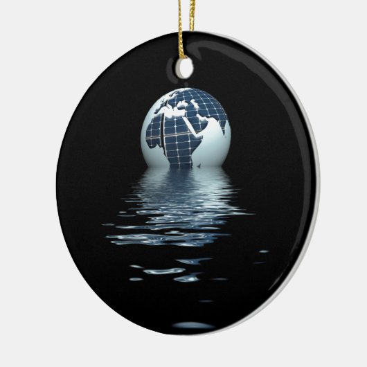 Zonnedageraad Keramisch Ornament (Links)