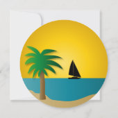 Zonnedagfeest uitnodiging (Achterkant)