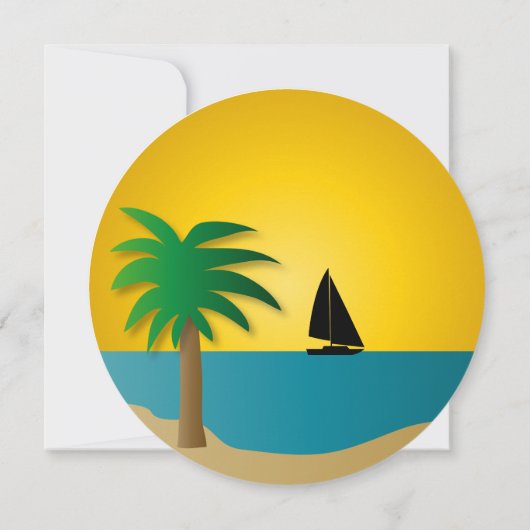 Zonnedagfeest uitnodiging (Achterkant)