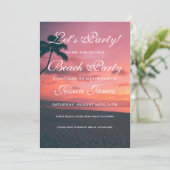 Zonnedagfeest uitnodiging (Staand voorkant)