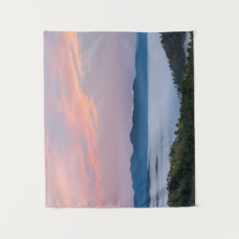 Zonnedagmist in Triglav, Slovenië Wandkleed