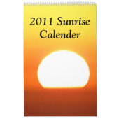 Zonnedagrooster 2011 kalender (Hoes)