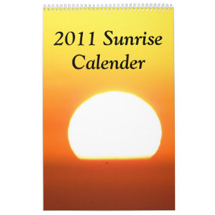 Zonnedagrooster 2011 kalender