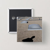 Zonnedagverlichtingssysteem Vierkante Button 5,1 Cm (Voorkant /achterkant)