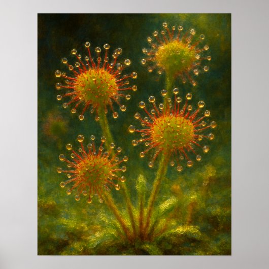 Zonnedauw: Impressionistische Kunst van Toxic Eleg Poster (Voorkant)