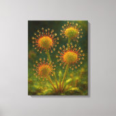 Zonnedauw: Toxic Elegance Impressionistische Kunst Canvas Afdruk (Voorkant)