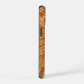 Zonnedek - Lichte Houten Zonneburst iPhone 15 Case (Rechterkant)