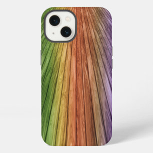 Zonnedek - Tropische Houten Bordes iPhone 13 Hoesje