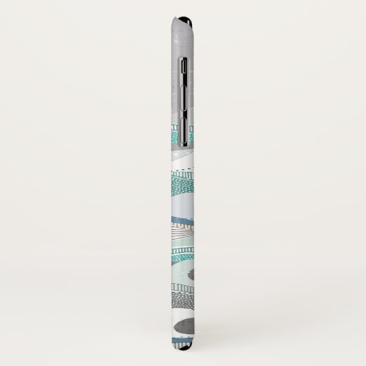 zonnedolfijngolven Case-Mate iPhone case (Achterkant/links)