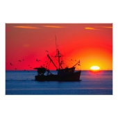 Zonnedoorgang Foto Afdruk (Voorkant)