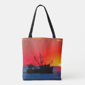 Zonnedoorgang Tote Bag (Achterkant)