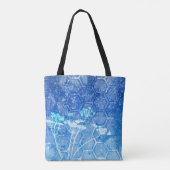 zonnedruk tote bag (Achterkant)