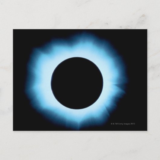 Zonneeclipse 2 briefkaart (Voorkant)