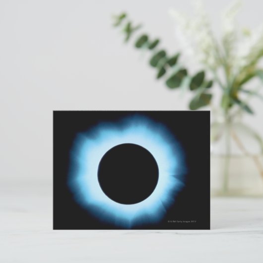 Zonneeclipse 2 briefkaart (Staand voorkant)