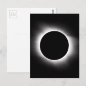 Zonneeclipse Briefkaart (Voorkant / Achterkant)