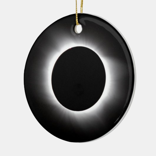 Zonneeclipse Keramisch Ornament (Links)