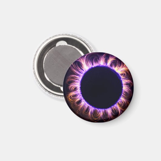 Zonneeclipse Magneet (Voorkant / Achterkant)