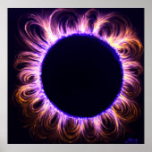 Zonneeclipse Poster (Voorkant)