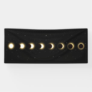 Zonneeclipse Spandoek