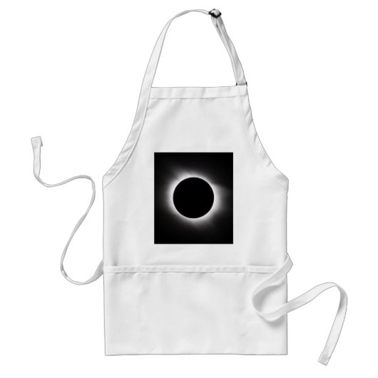 Zonneeclipse Standaard Schort (Voorkant)