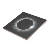 Zonneeclipse Tegeltje (Zijkant)