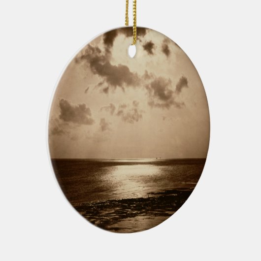 Zonneeffect - Ocean, 1857 (albumineverdruk van een Keramisch Ornament (Rechts)