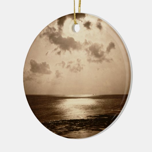 Zonneeffect - Ocean, 1857 (albumineverdruk van een Keramisch Ornament (Links)