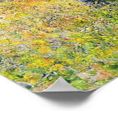 Zonneeffect onder de Poplars Claude Monet Poster (Hoek)